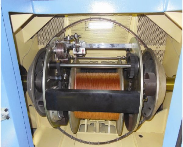 double twist bunching machine